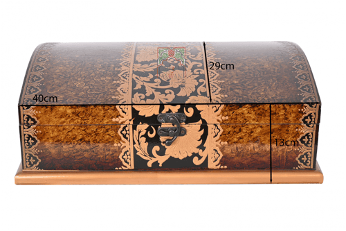 صندوق العود الفاخر قطعتين