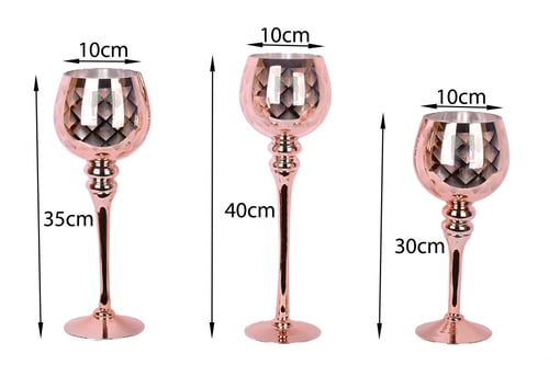 شمعدان طقم 3 قطع