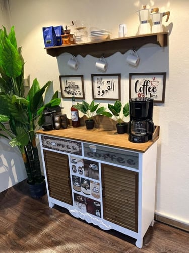 دولاب كوفي مع رف