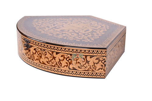 صندوق العود الفاخر قطعتين