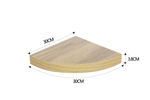 رف جدار زاوية 30 cm