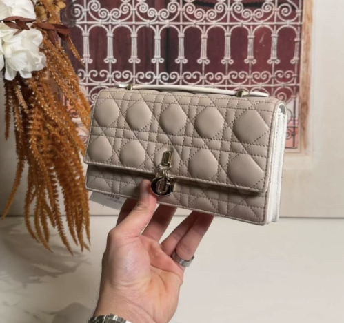 حقيبة ديور Dior Black Cannage Lambskin