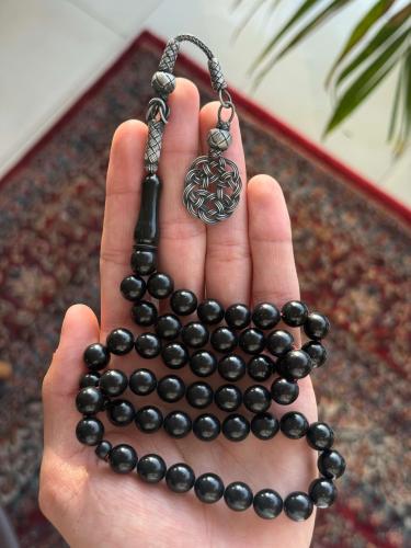 بكلايت عصي تركية اسود طربزونية فضة