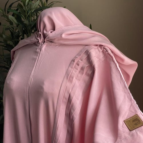 شرشف صلاة سحاب بثنيات على الجانبين من الأمام والخل...