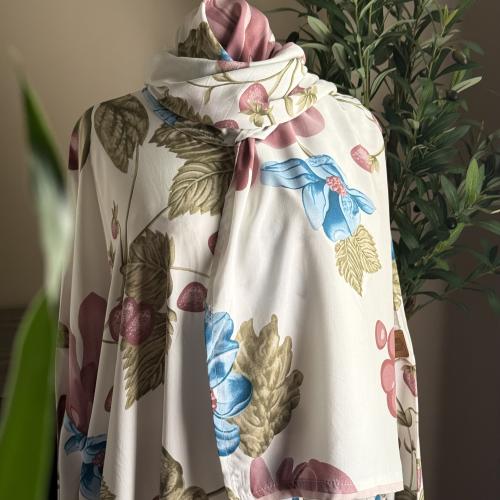 شرشف صلاة سحاب بكم مطاط مع كلوش بسيط