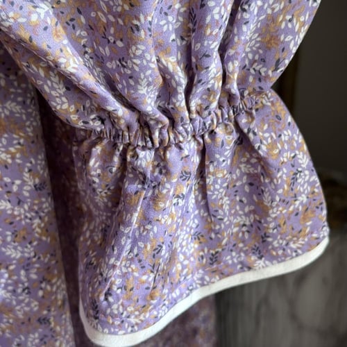 شرشف صلاة سحاب بكم مطاط مع كلوش بسيط