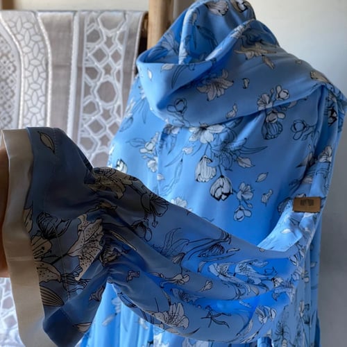 طقم صلاة سحاب مشجر (شرشف صلاة+سجادة)