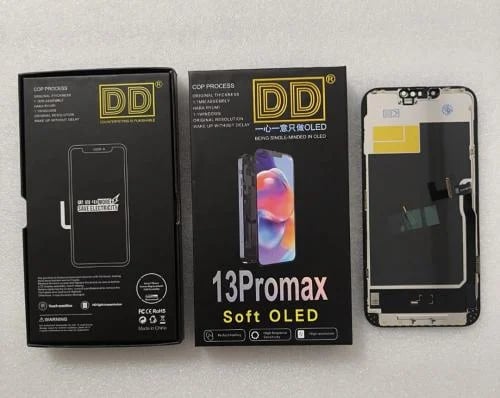 شاشة ايفون 13 برو ماكس شركة DD soft OLED