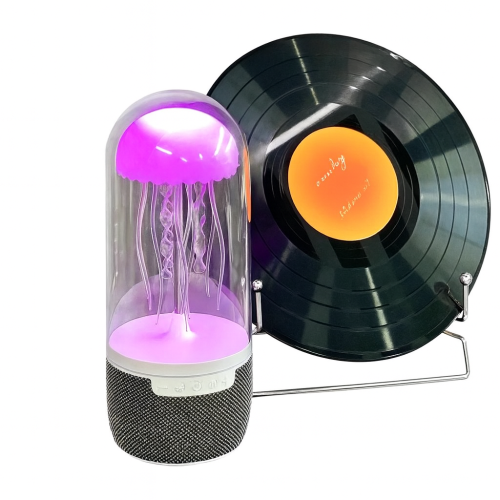 Jellyfish Bluetooth speaker - colorful LED light d...