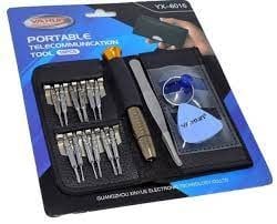 مفك مجموعة 12 في 1 بمحفظة