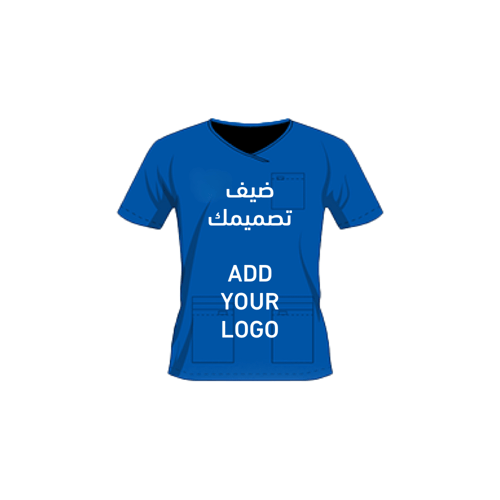 طقم سكراب تطريز تصميم مخصص