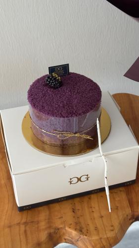 كيكة توت ، جولدن جليتر | Golden Glitter Raspberry...