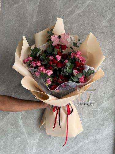 بوكيه احمر بنك