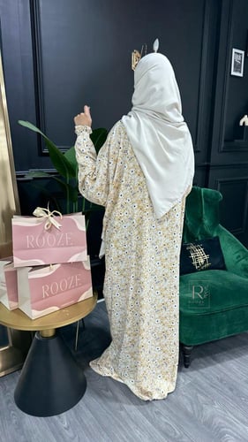 شرشف صلاة مشجر بيج
