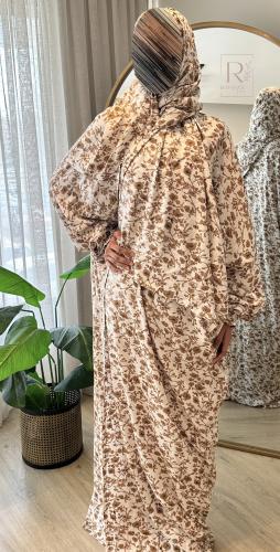 شرشف صلاة مشجر بيج