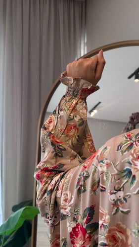 شرشف صلاة مشجر بني