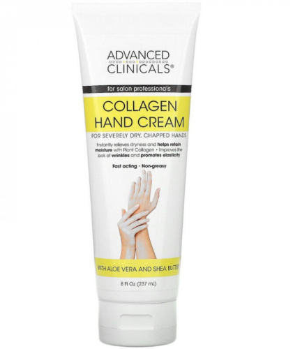 ادفانسد كلينيكالز, كريم اليدين بالكولاجين، 8 أونصة...