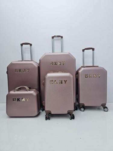 شنط سفر دكني بنك 5 قطع - فيبر عجل مزدوج