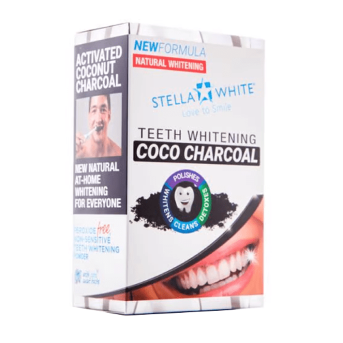 بودرة الفحم المنشط لتبييض الاسنان من ستيلا وايت -4...