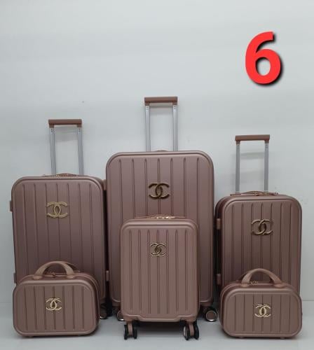 طقم شنط سفر شانيل 6 طع