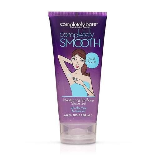 كومبليتلي بير جل حلاقة مرطب ومنعم للبشرة مع موس حل...