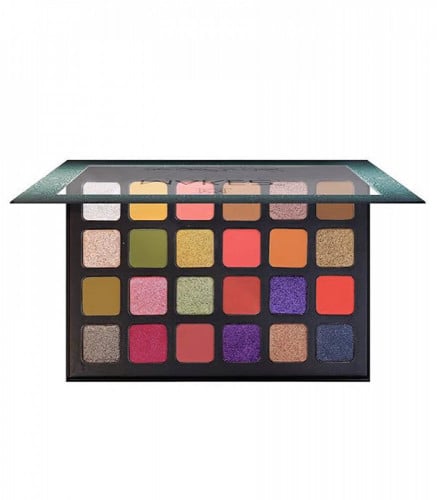 مجموعة ظلال عيون روز جولد مكونة من 24 لون من ميك ا...