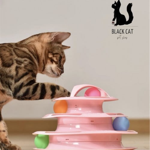 لعبة الكور للقطط