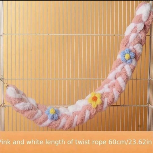 حبل تسلق لعبة حيوانات أليفة، أرجوحة تسلق لسناجب