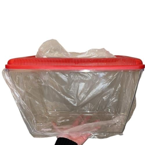 حوض بلاستك مناسب لسنجاب القزم وزواحف صغيره