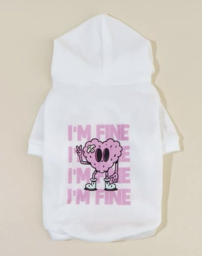 هودي للقطط برسوم كرتون