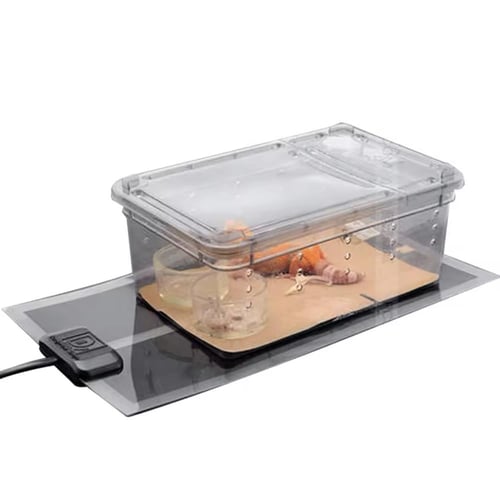 سجادة تسخين الزواحف مع متحكم في درجة الحرارة قابل...