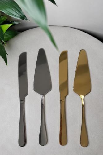 Cake sections, transparent silver