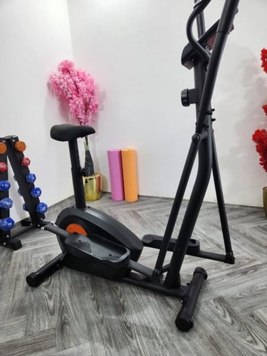 دراجة تمارين اوبتيكال مغناطيسية 2في1 Ellipticall T...