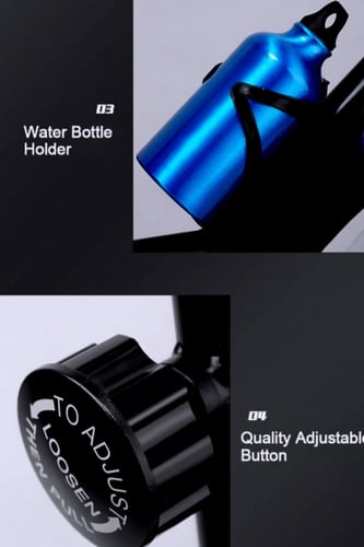 دراجة تمارين هوائية ثابتة احمر Spinning Bike Red