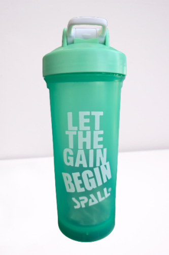 زجاجة خلط شيكر بروتين 1 لتر خالي من مادة BPA