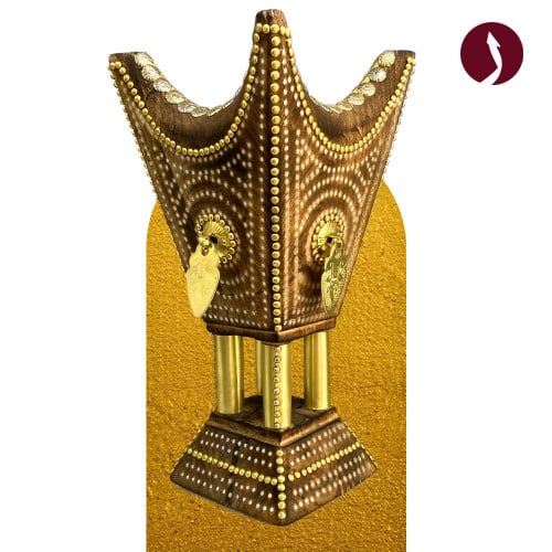 مبخرة ملكية رشم عودي محروق