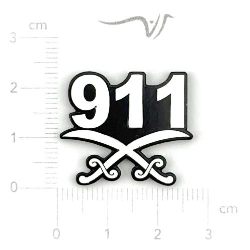 استيكر معدن 911
