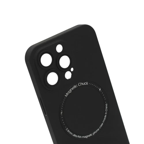 غلاف أسود مع حماية للكاميرات