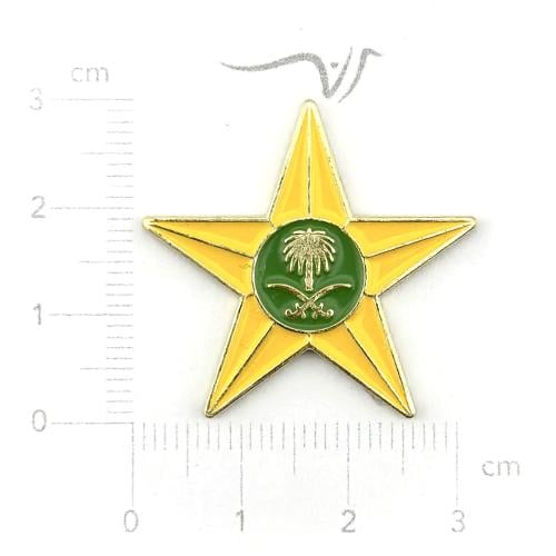 استيكر حديد نجمة الظباط كبير