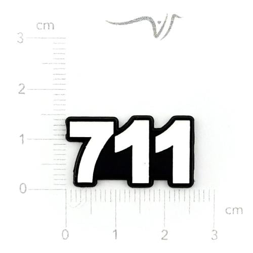 استيكر معدن كبير 711