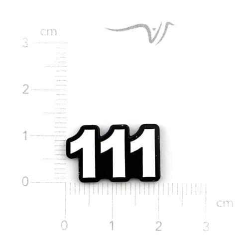 استيكر معدن 111 صغير