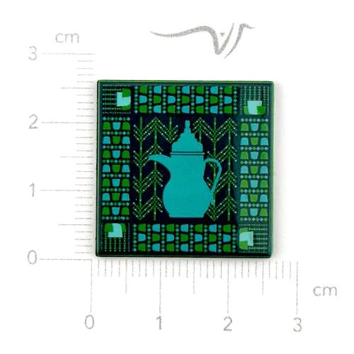 استيكر حديد وطني دله