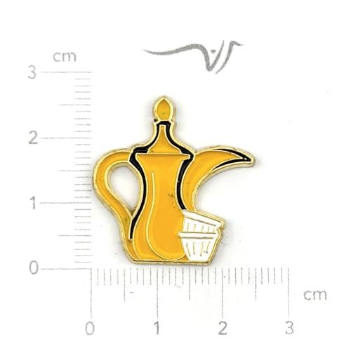 استيكر معدن دله صفراء