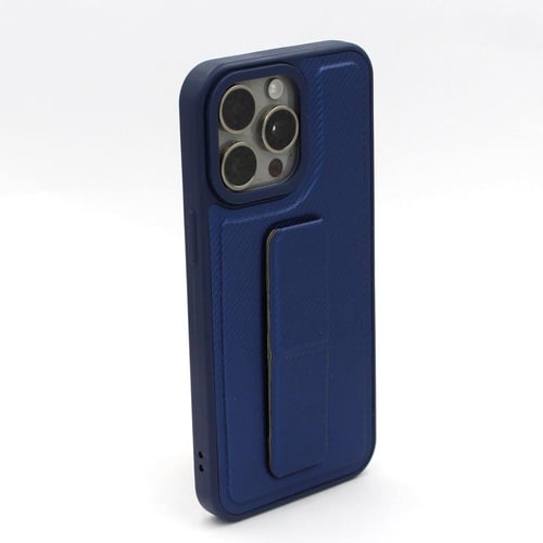 غلاف أزرق مع مسكة