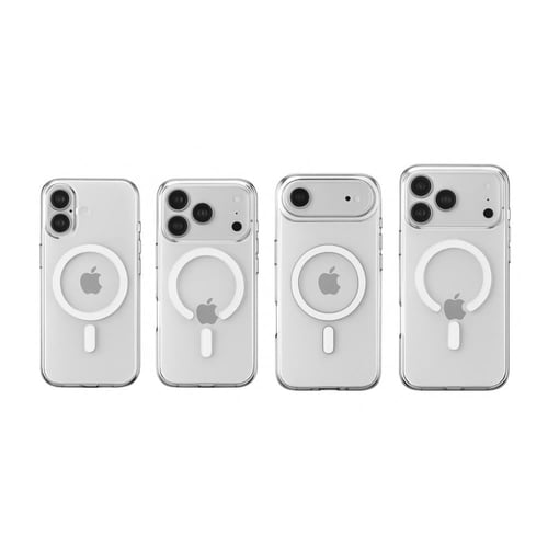 كفر ايفون 17 شفاف QUFEX ماج سيف