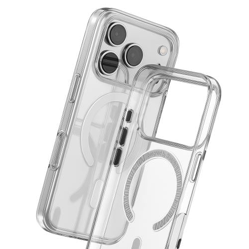 كفر ايفون 17 شفاف QUFEX ماج سيف