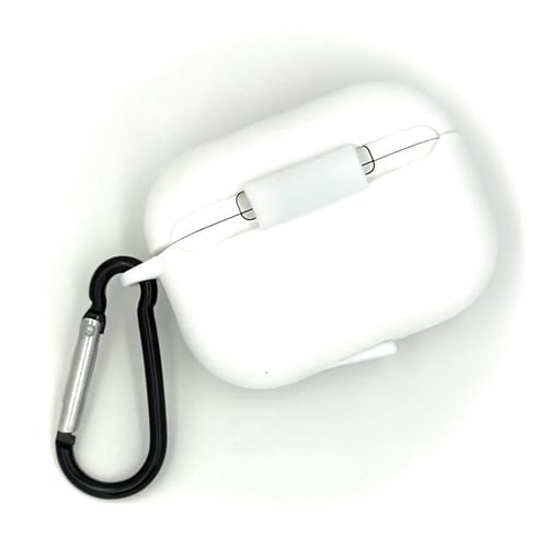 غلاف ايربودز أبيض