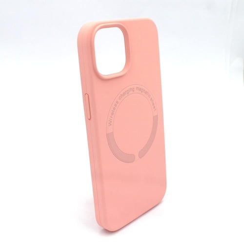 غلاف سليكون زهري