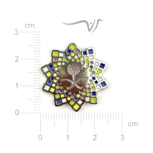 استكر معدن الرؤيه فضي