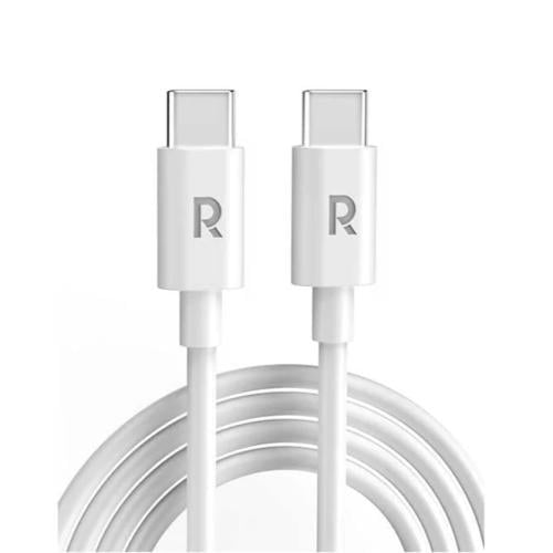 كيبل راف باور ابيض 1 متر USB-C